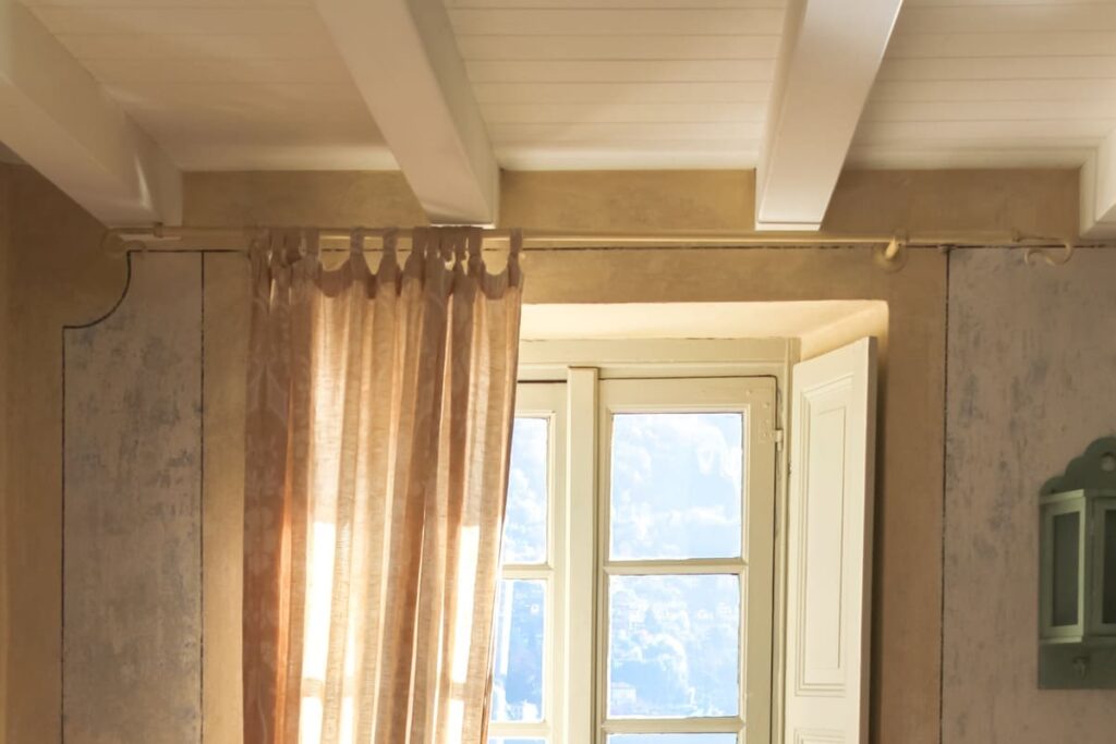 шторы на круглом карнизе